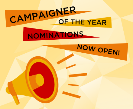 Campaigner of the year nominations